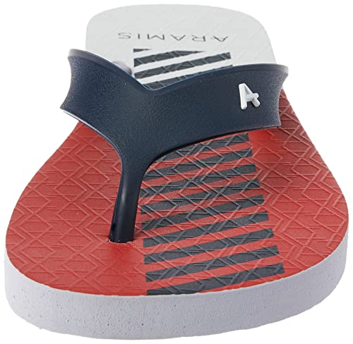 Aramis Way Chinelo, Masculino, Branco/Marinho, 40