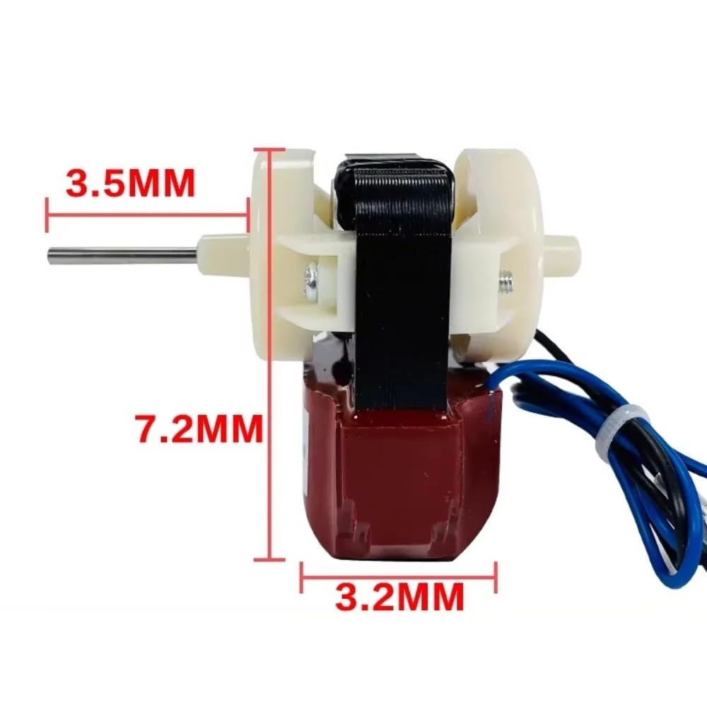 Motor del ventilador de refrigeración HY-YZF-B3 220V 9W para piezas congelador radiador refrigerador