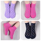 L&K-II 10/12 paires de chaussettes pour enfants filles Chaussettes bébé coton 2817VA