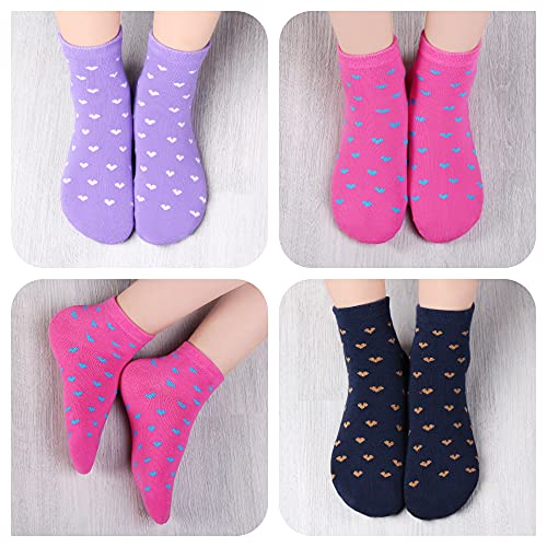 L&K-II 12 paires de chaussettes pour enfants filles Chaussettes bébé coton 2806A 31-34 – vue 2