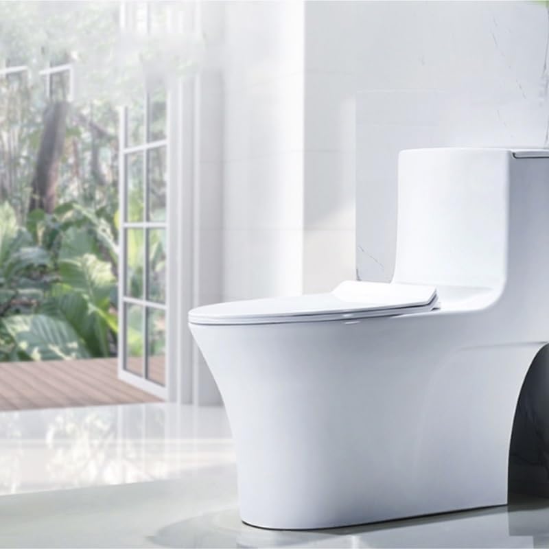 Square Toilet Seats Cover Slow Down Quick Release Bidet(35.5 * 37cm)