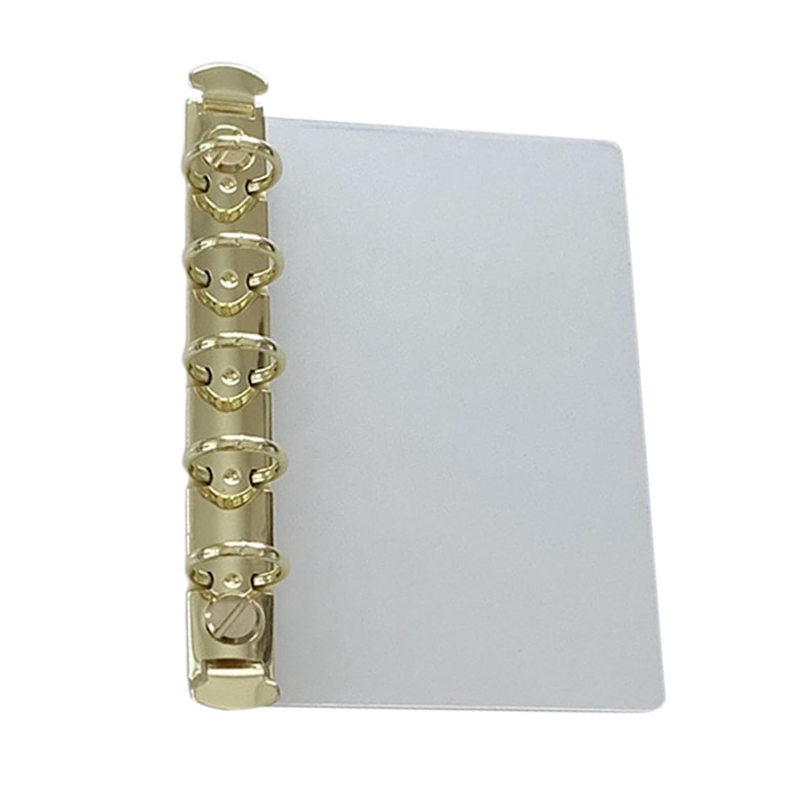 Maxtonser Metal Side Insert Binder Clip For Journal Planner Notebook Scrapbooking Crafting Project And Document Binding
