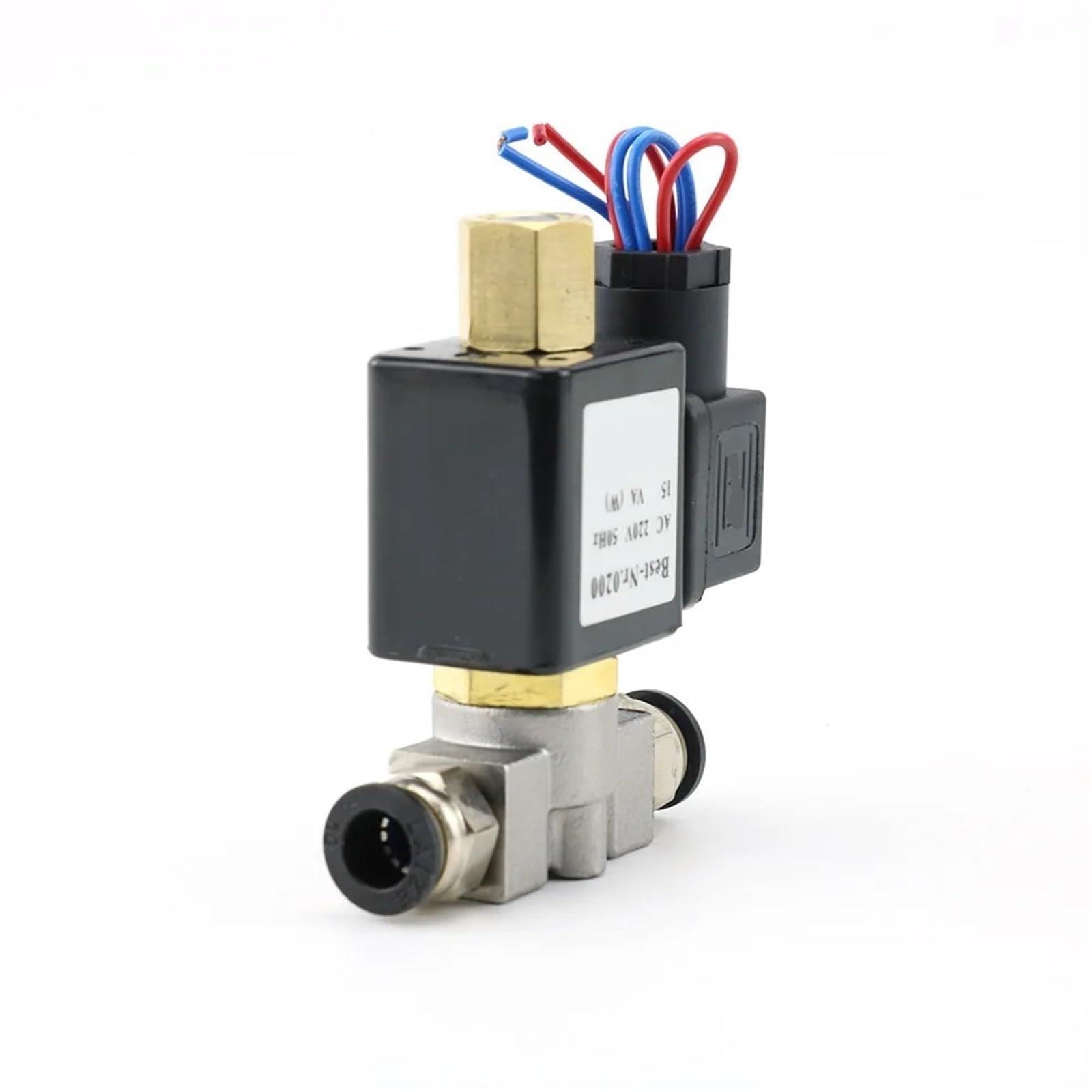 Électrovanne normalement ouverte pour circuit d'arrosage automatique et fluide basse tension 12V