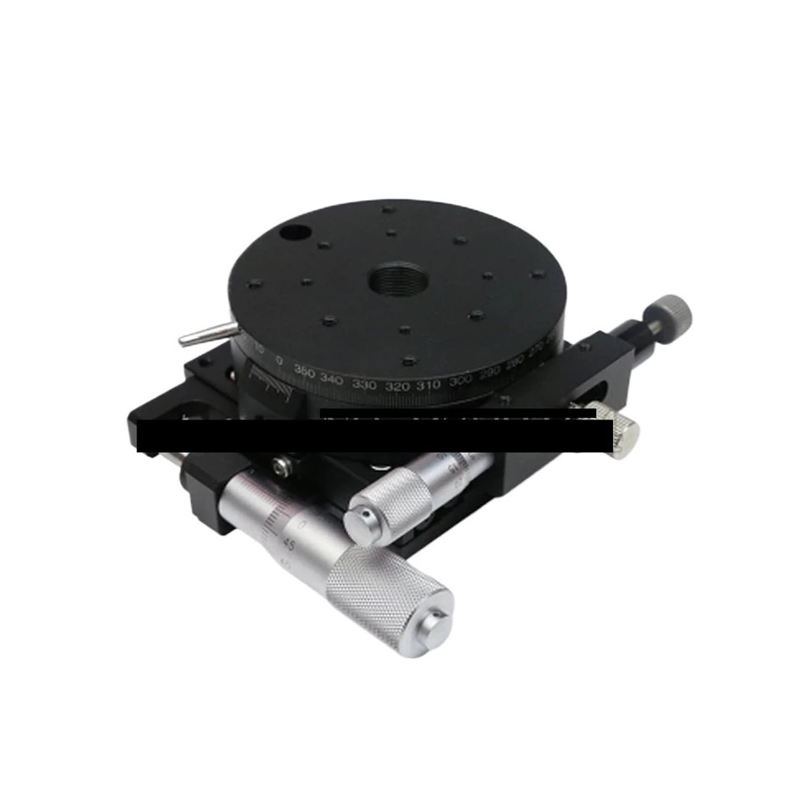 Plataforma giratoria XR Axis XR80-L con control de movimiento paralelo de 80 mm