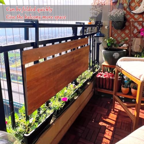 Table suspendue de balustrade de balcon au design épuré et durable - 7