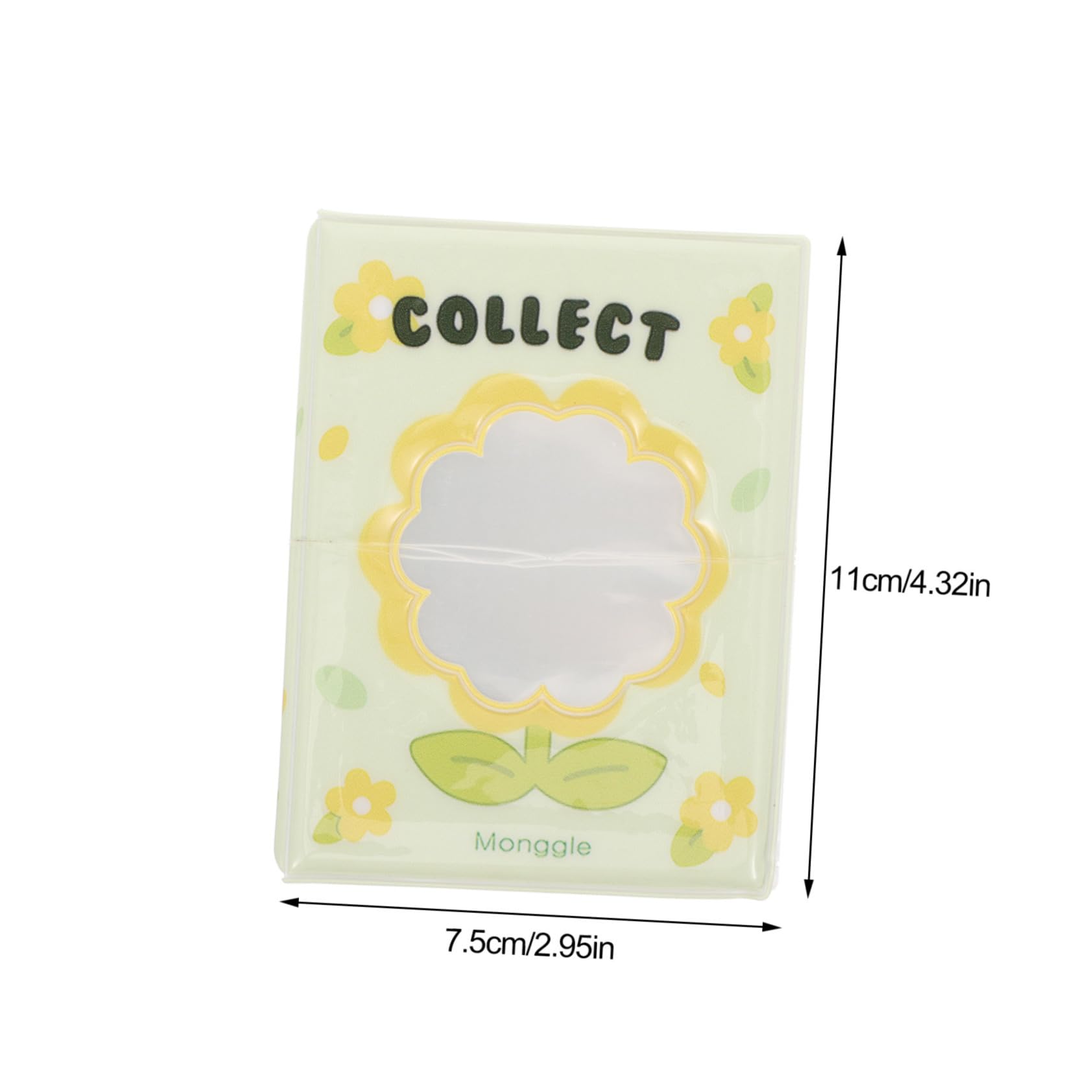 Ciieeo Visible Photocard Holder Decorative Small Photo Holder Photo Album for Photogreeting Cards Card Case