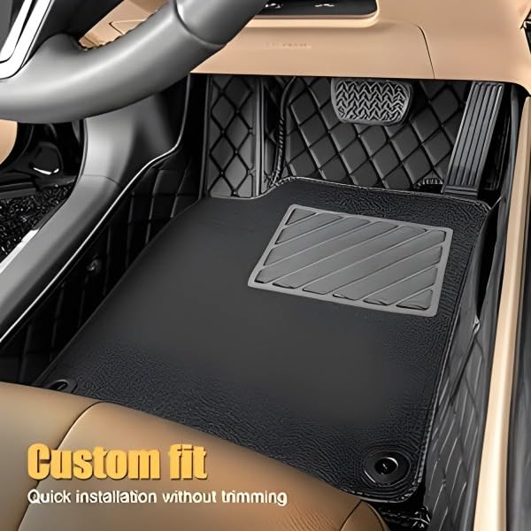 Image of 7D Car Foot Mat for Sierra EV Empowered | Full Black