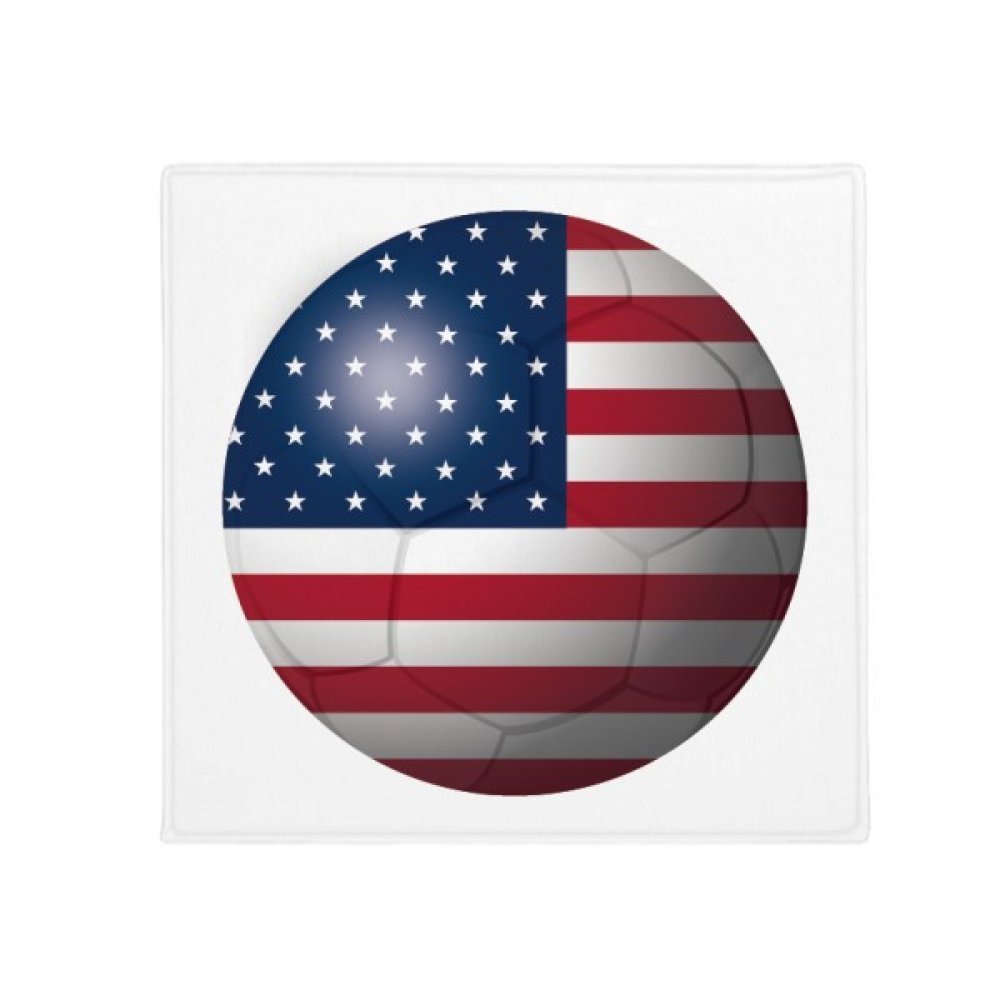 Tapis de sol USA soccer 60x60cm en polyester antidérapant pour salon