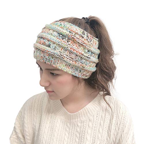 Bonnet queue de cheval chaud avec ouverture chignon en désordre - 3