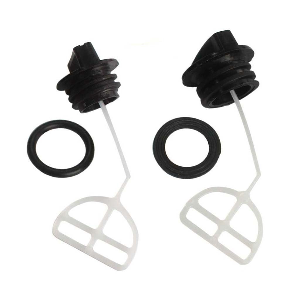 HURIFuel Tank Cap with Oil Cap for 5200 4500 5800 45cc 52cc 58cc Skatco Eckman Chinese Chainsaw Parts