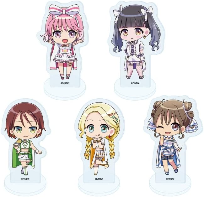 Mahayashi Witches 01 (Mini Characteristic) Acrylic Petite Stand, Complete Set, Box of 5