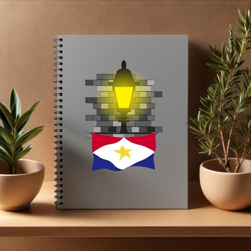 Carnet de Notes Ligné Saba Street Lamp Bricks Papier A5 Premium