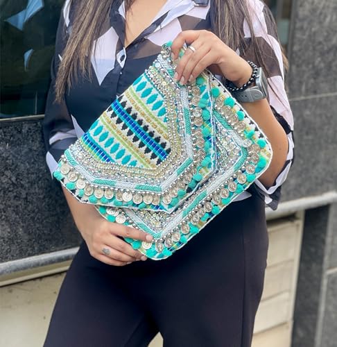 Image of Maresse Women Boho Bag Embroidered Crossbody Sling Bag For Women | Handmade