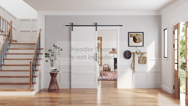 白い陶器のトイレ用プルハンドル インダストリアル系 バスルーム /K514 Amazon.com: ROYMELO 48x84 Inch White Sliding Barn Door Slab with