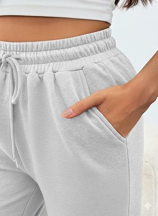 Image of Women's Joggers - High Waist Jogger Pants for Women - Gym Wear, Workout & Fitness Pants - Track Pants for Women - Stylish Casual Wear Joggers for Girls & Ladies