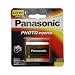 Panasonic CR-P2PA/1B Photo Power CR-P2 Lithium Battery, 1 Pack (Gold)