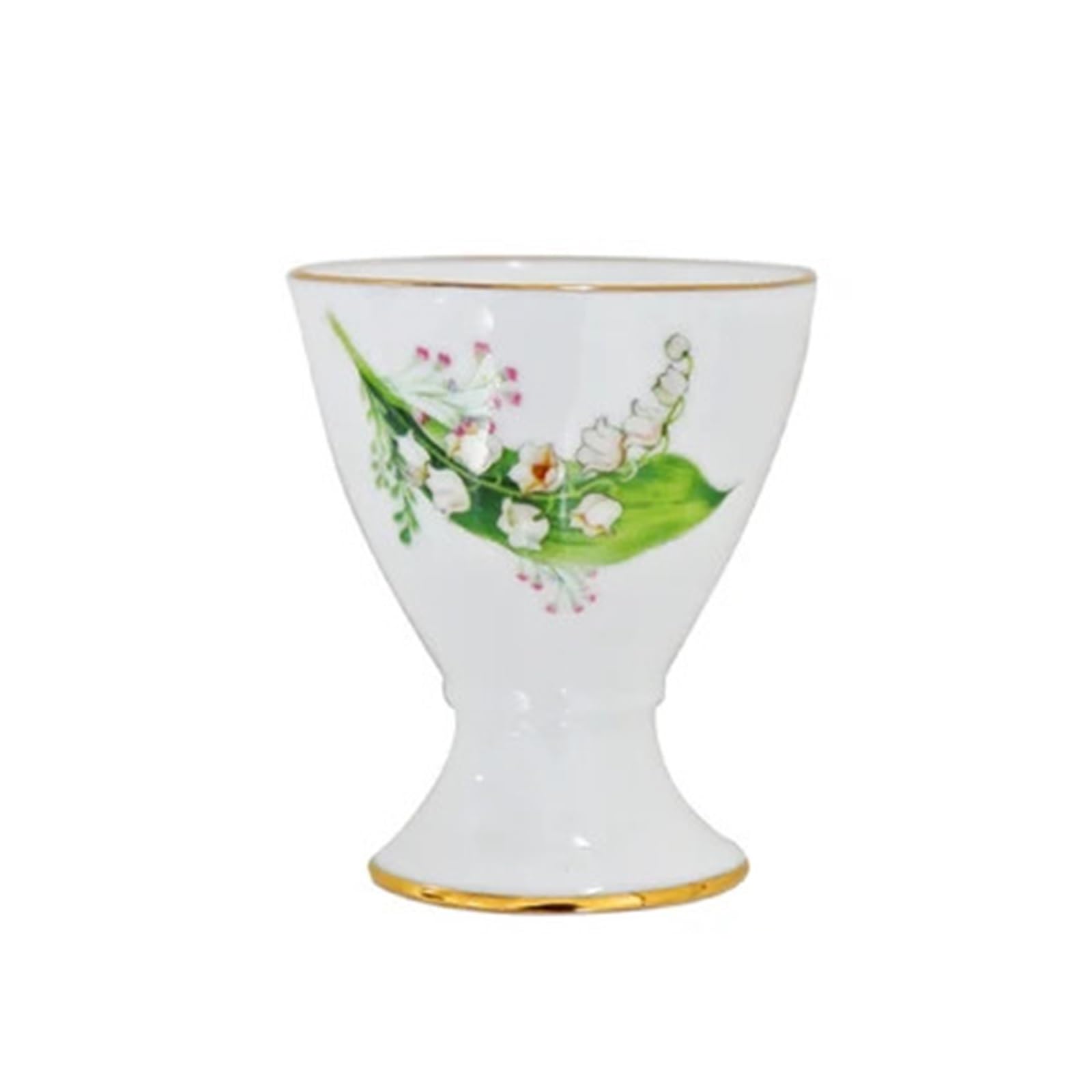 coquetier, Support à œufs en céramique lisse et délicat, tasse créative pratique, siège, vaisselle de table(A 5cmx6cm)
