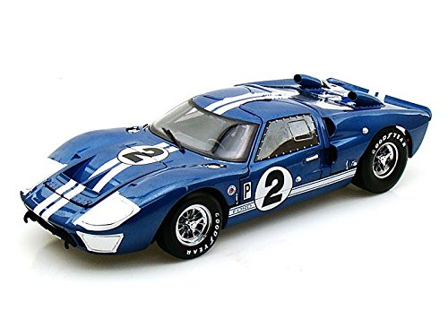 Shelby Collectibles 1966 Ford GT40 Mark II 12hrs of Sebring #2 1/18 Blue