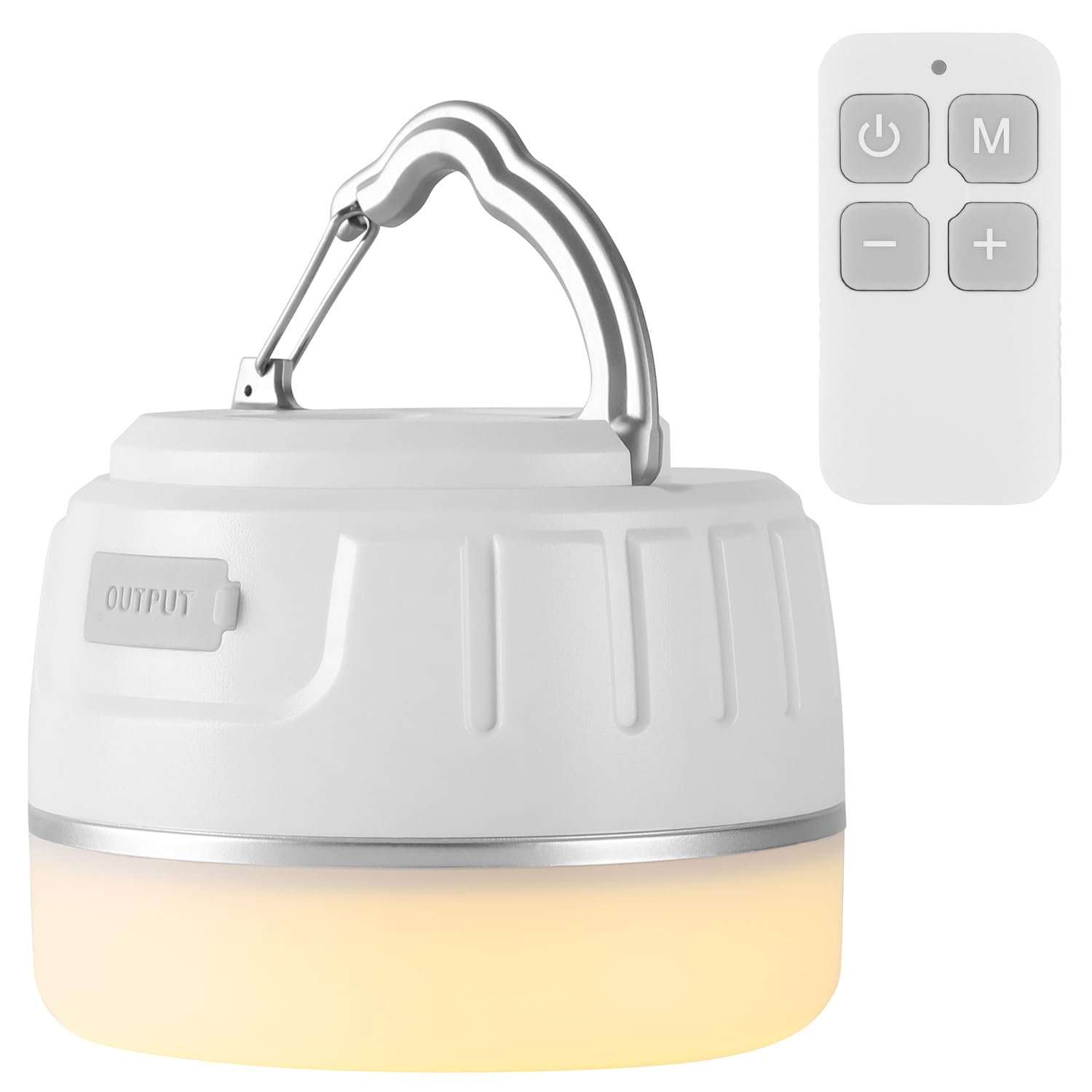 [JOYOUS] LEDランタン リモコン付き キャンプランタン 5200mAh Type-C充電式 IP65防水 無段階調光 光色/輝度記憶 4色切替 マグネット・フック搭載 防災 停電 アウトドア 登山 夜釣り 【点灯8-250時間】