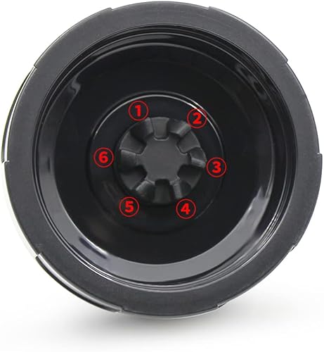 Miniatura 4 de Anbige Piezas de repuesto 6 aletas, compatible con Ninja Smart Screen DUO Technology Mezclador de encimera CT661V/CT672V/BN642/CT671AV