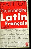  DICTIONNAIRE LATIN - FRANCAIS ABREGE