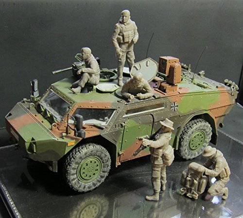 Master Box Plastic Bundeswehr German Military Men 1/35 miniatura 3