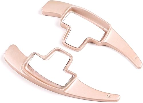 2 unids ABS volante palanca de cambios para Mercedes Benz A B E GLA GLK GL SLK R ML Clase W176 W246 W212 X204 X166 Accesorios (oro rosa)