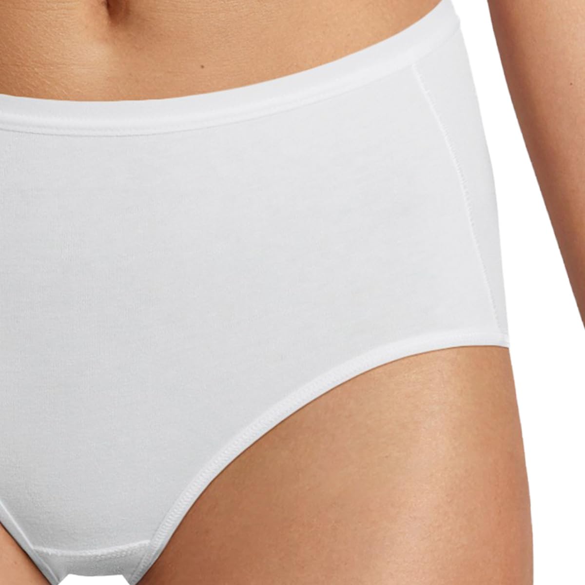 Nina von C. 6er Pack Taillen Slips für Damen – Bequemer Taillenslip aus elastischem Material, Klassischer Schnitt mit Gummibund, Weich & Atmungsaktiv – Vielseitiges Basic für Alltag & Freizeit