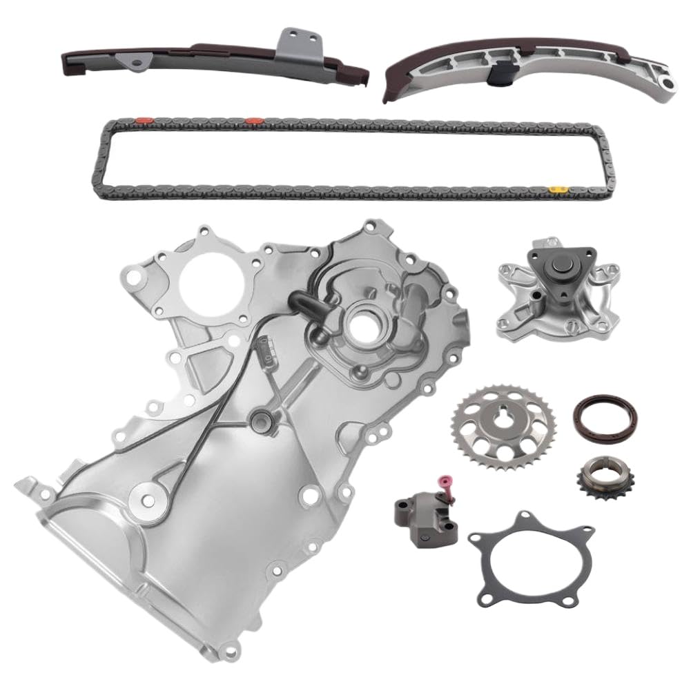 Kit de cadena de distribución del motor con sello de bomba de agua compatible con Xa 1.5L 2004 2005 2006