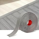 【Matériau de haute qualité】 : Fabriquée en PVC souple extrudé résistant, notre barre de seuil est résistante aux rayures, à l'usure et aux salissures et empêche l'accumulation de poussière.