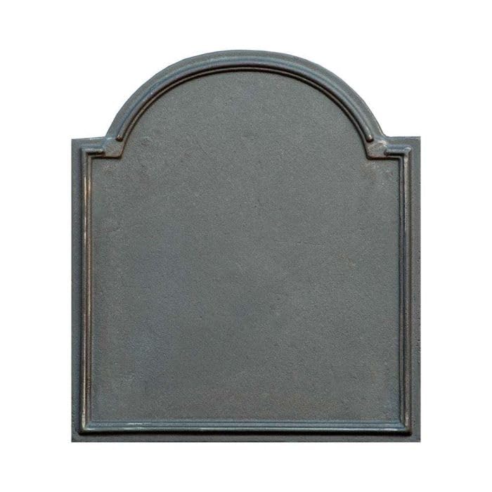 Placa de hierro fundido para chimenea decoración DECO CM. 80 × 60 H SP. 1 cm DS