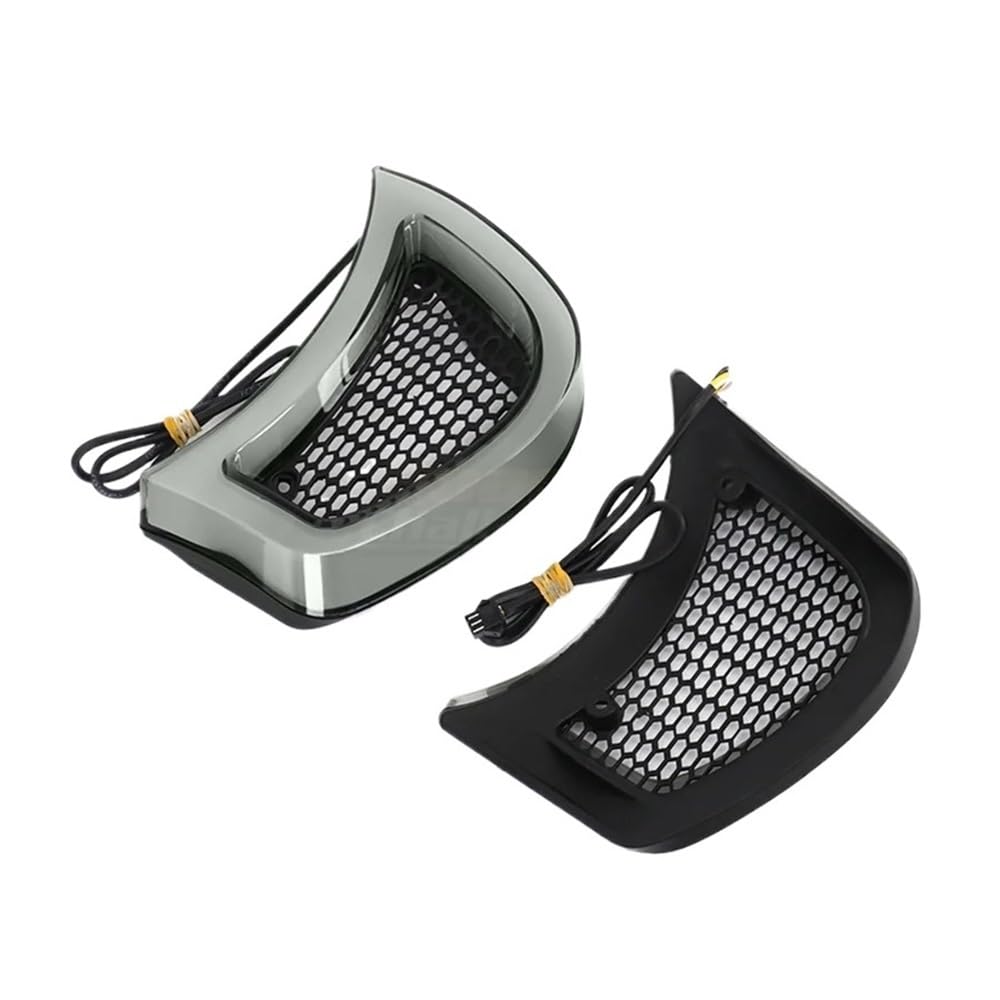 Clignotants LED moto pour Road Glide 2015-2026 avec inserts de ventilation - 7