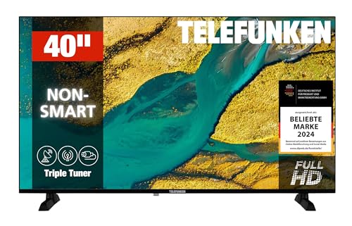 TELEFUNKEN 40 Zoll Fernseher XF40P900S LED TV Full HD (1920x1080 Pixel) mit 100 cm Bildschirmdiagonale und integriertem Triple-Tuner (2026)