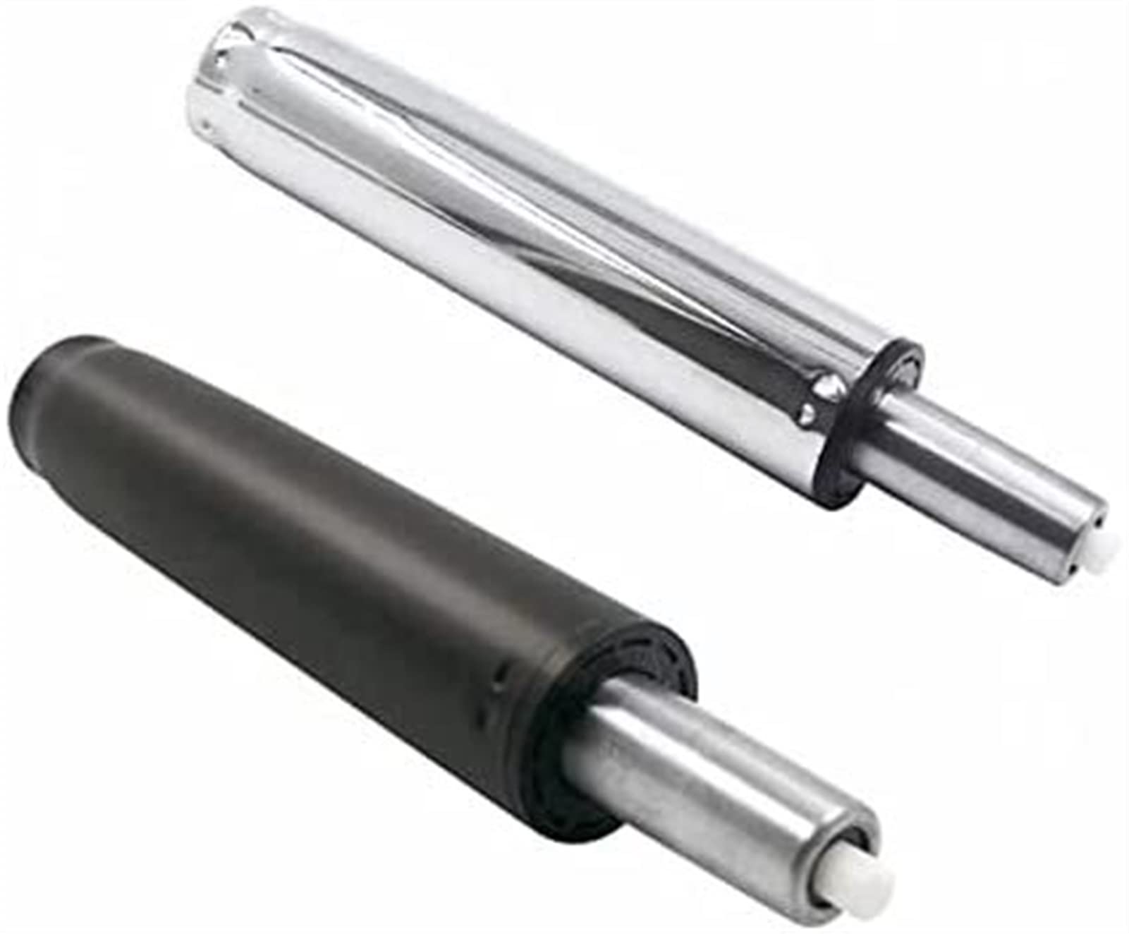 Resorte de Gas Cilindro neumático del Resorte de Gas de la Silla Dental del pistón de la absorción de Choque del Taburete de Bar de la Oficina Cilindro de Repuesto(Silver)