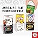 Game Factory 646273 Auf die Nüsse, das knackige Würfelspiel, Mini-Spiel in handlicher Metalldose, Reisespiel, für Erwachsene und Kinder ab 8 Jahren