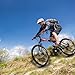 CamPingSurvivals 24/26/27.5 Inch Folding Bikes for Adults 21 Speed Mountain Bike, Adult Bicycle with High Carbon Steel Frame, Full Suspension, Dual Disc Brake and Adjustable Ergonomic Seat(26