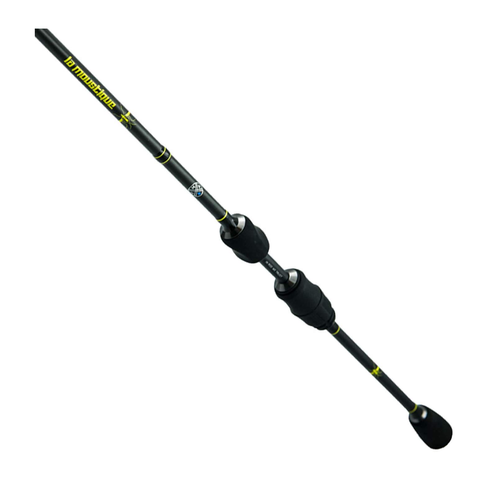 LMAB La Moustique LM-S Canne à pêche spinning WG g : 2-10 Longueur : 1,98 m