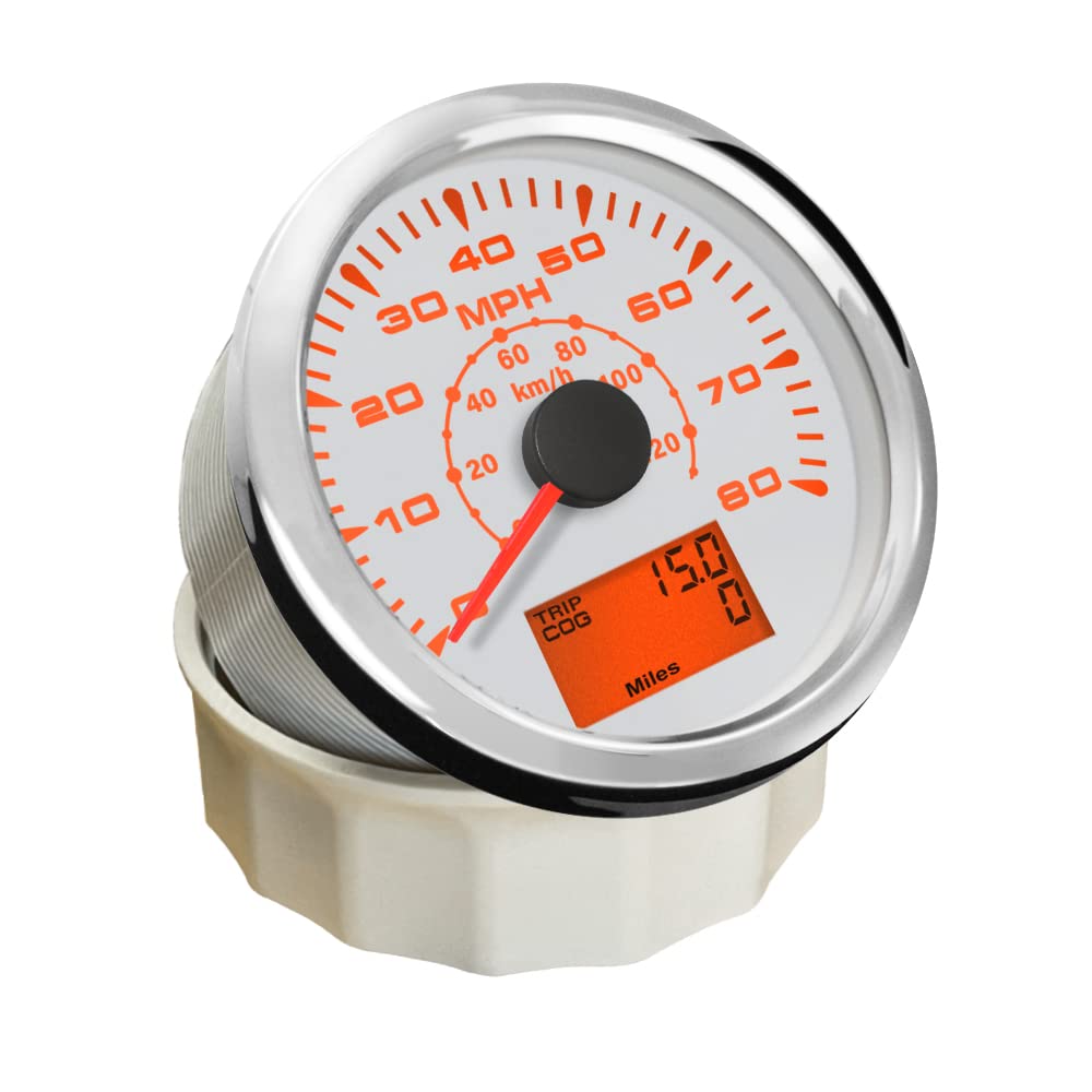 Amazon.co.jp: ELING ユニバーサル速度測定装置 GPS速度計スピード