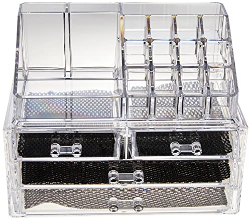 Organizador de Maquiagem com 4 Gavetas