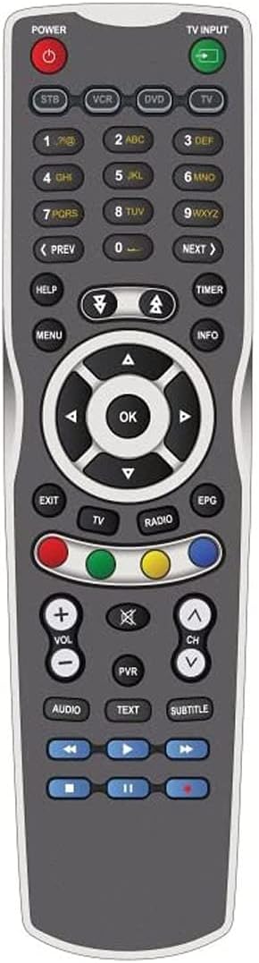 Edision Replacement Remote Control Compatible With OS Mini, OS Mega, OS NINO PRO S2X+T2/C, OS MIO 4K S2X+T2/C,Edision OS Mini DVB-S2 (Single Satellite Tuner)