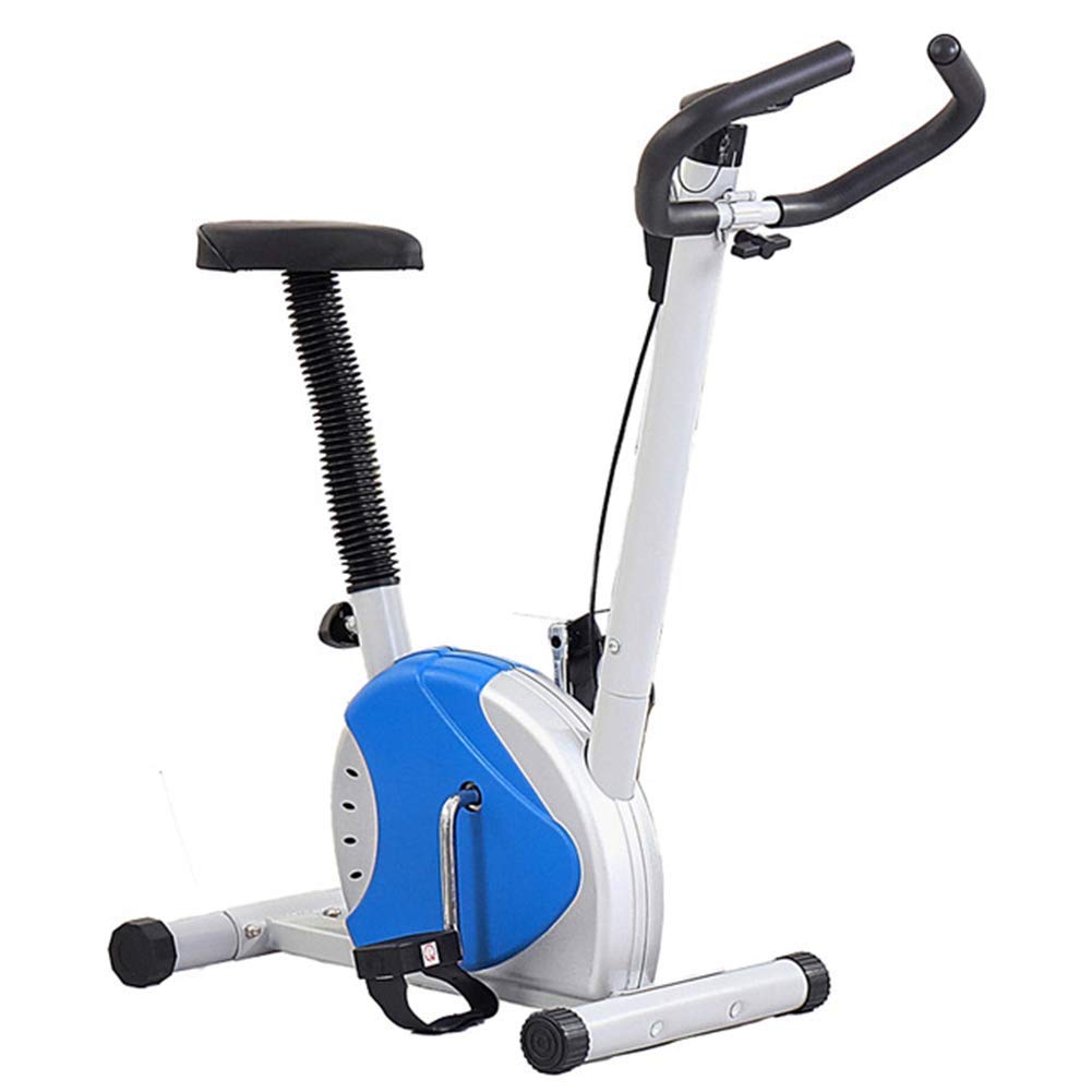 AYCDL LED Display Bicycle Fitness Exercise Bike Cardio Tools Home Indoor Cycling Trainer Stationary Body Building Fitness Equipment,Blue