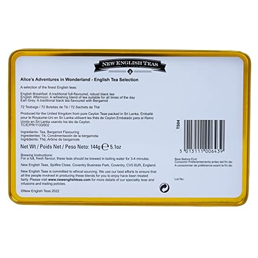 New English Alice in Wonderland tea caddy - Image 8