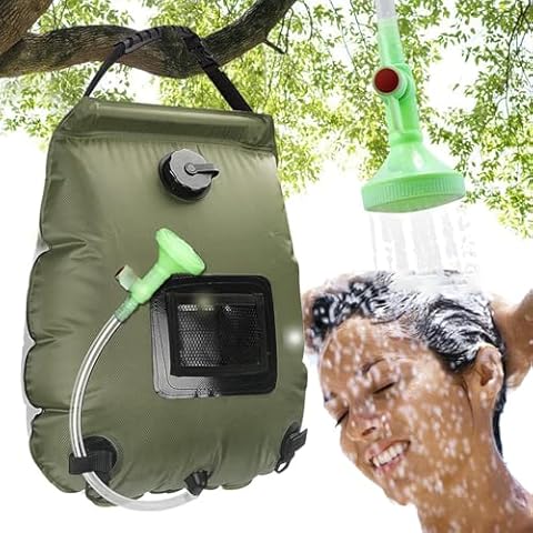 KIPIDA Solar Shower Bag for Camping and Outdoor Activities Cover