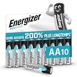 Piles alcalines AA Energizer Max Plus, Pack de X