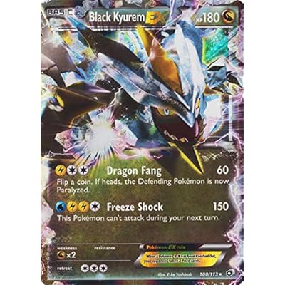 Pokemon - Black Kyurem ex 100113 - Legendary Jamaica | Ubuy Pokemon - Black Kyurem ex 100113 - Legendary Jamaica | Ubuy