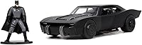 Vista 3 de Jada 253213008 Batmobile de Batman con Figura 1:32 en CDU, Negro/Blanco
