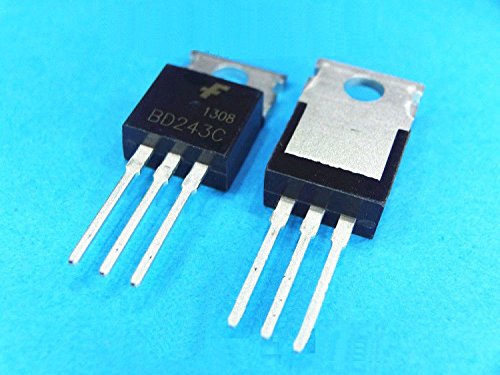 HONWEN 10pcs BD243 BD243C Transistor NPN 100V 6A TO-220 New