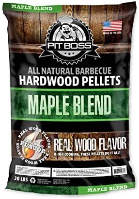 Amazon Com Pit Boss 55237 20lb Maple Blend Wood Pellets Brown Everything Else