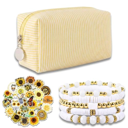 Save with Code: Preppy Makeup Bag Set, Stickers & Bracelets - Image 2
