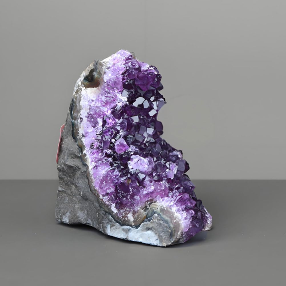 Crystal Amethyst Cave Amethyst Cave Cluster Raw Stone Office Home Decoration,100~200g